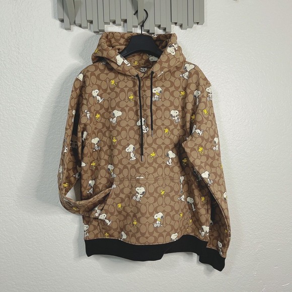 国内即発 CE545 COACH X PEANUTS SIGNATURE SNOOPY フーディー COACH® Outlet | Coach X Peanuts Signature Snoopy Hoodie